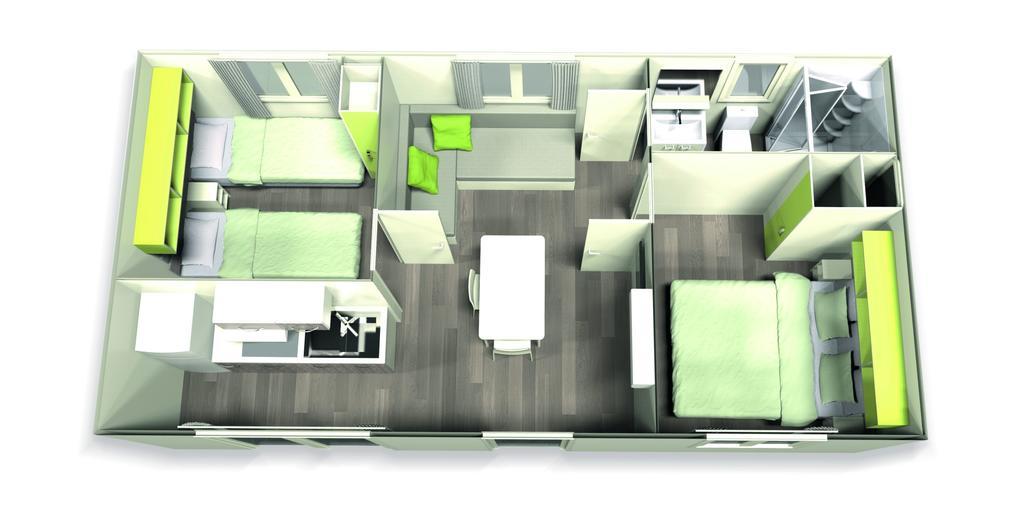 Mobile Homes Camping Biograd บีโอกราดนาโมรู ภายนอก รูปภาพ